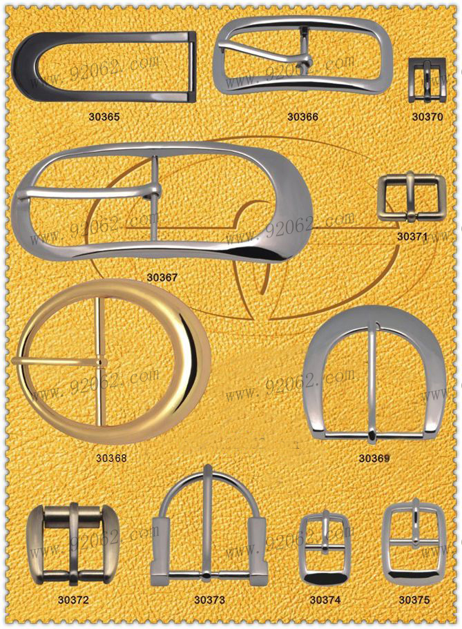 Nickel Brushed Oval Swage Buckles Provided By 92062 Accessories 
