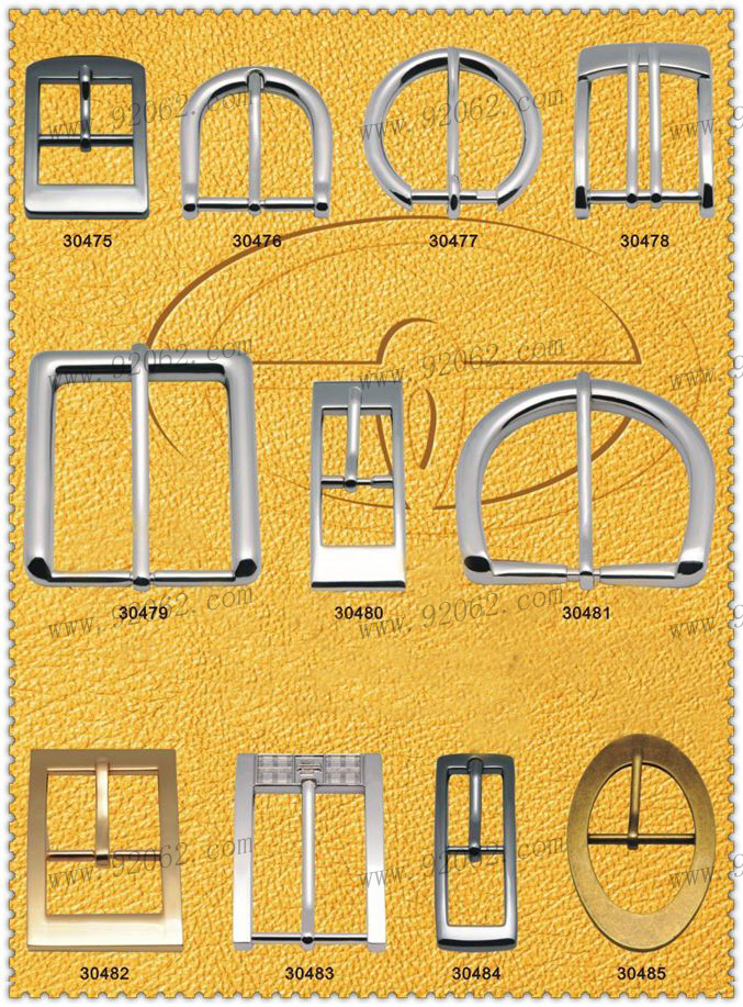 Nickel Brushed Metal Buckle Provided By 92062 Accessories 