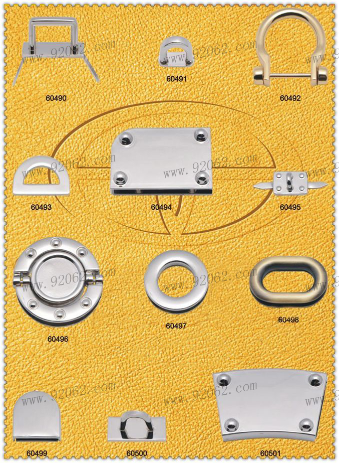 Small Horseshoe Handle Hooks (Loops), Zinc Alloy Eyelets Provided By 92062 Accessories 