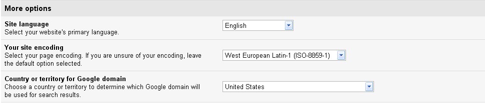 Customized Google In English By Default in this way