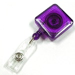 Square Badge Reel