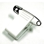 Plastic Bulldog Clip with Pin