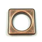 metal square eyelet