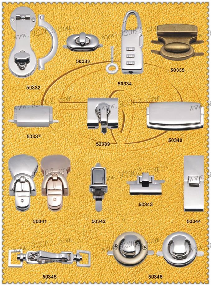 Bag Locks, Purse Locks, Turn Locks, Fasteners, Closures, School bag Manufacturer & Supplier | 92062