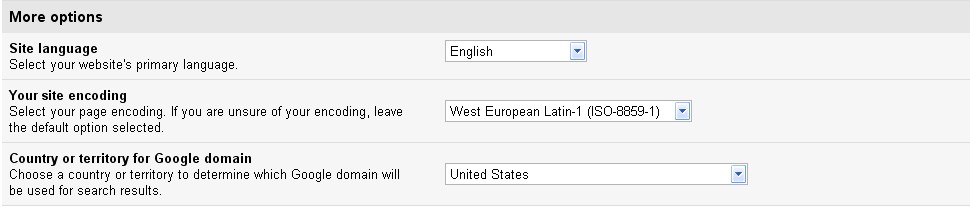 Customized Google In English By Default in this way