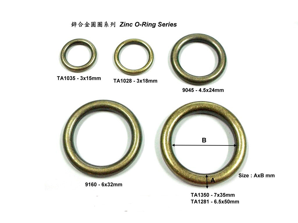 1 3/4 In Zinc Plated Welded D-Ring - Zinc Plated D-Rings - Granat - Foto 3